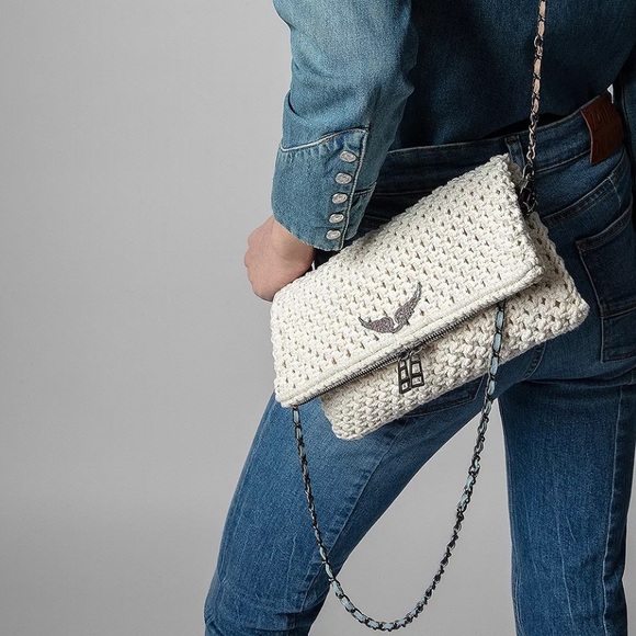 Zadig & Voltaire Rock Macrame Shoulder Bag - Picture 3 of 17